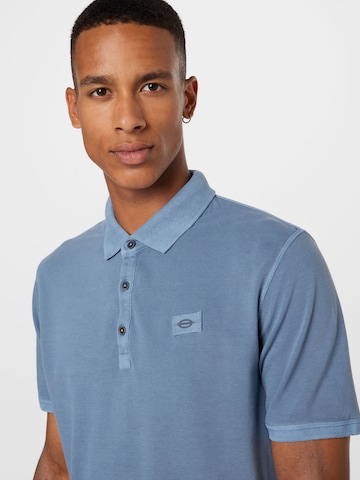 Key Largo Regular Fit Poloshirt 'TOWN' in Blau