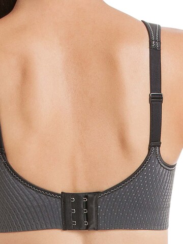 ANITA Bralette Bra 'air control DeltaPad' in Grey