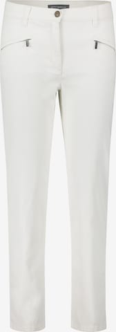 Coupe slim Pantalon Betty Barclay en blanc : devant