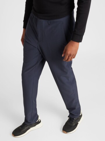 Regular Pantalon 'Commuter' BOSS en bleu : devant