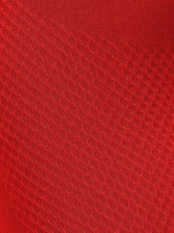 Skinny Pantalon de sport Smilodox en rouge