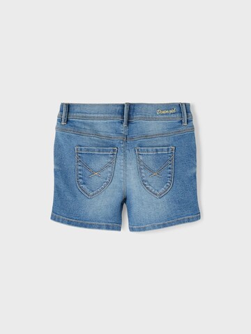 NAME IT Slimfit Shorts 'Salli' in Blau