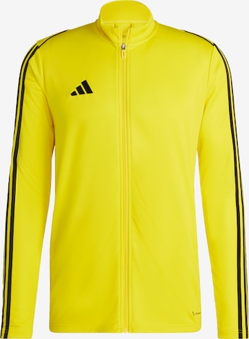 ADIDAS PERFORMANCE Outdoor jacket 'Tiro 23 League' in Yellow: front