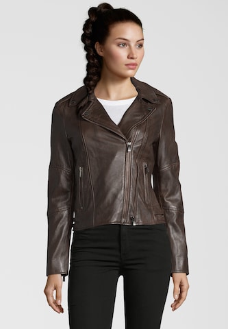 BUFFALO Between-Season Jacket 'Celebration' in Brown: front