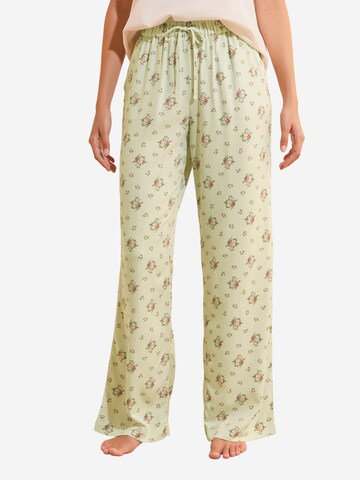 Pantalon de pyjama 'Ceala' ETAM en vert : devant