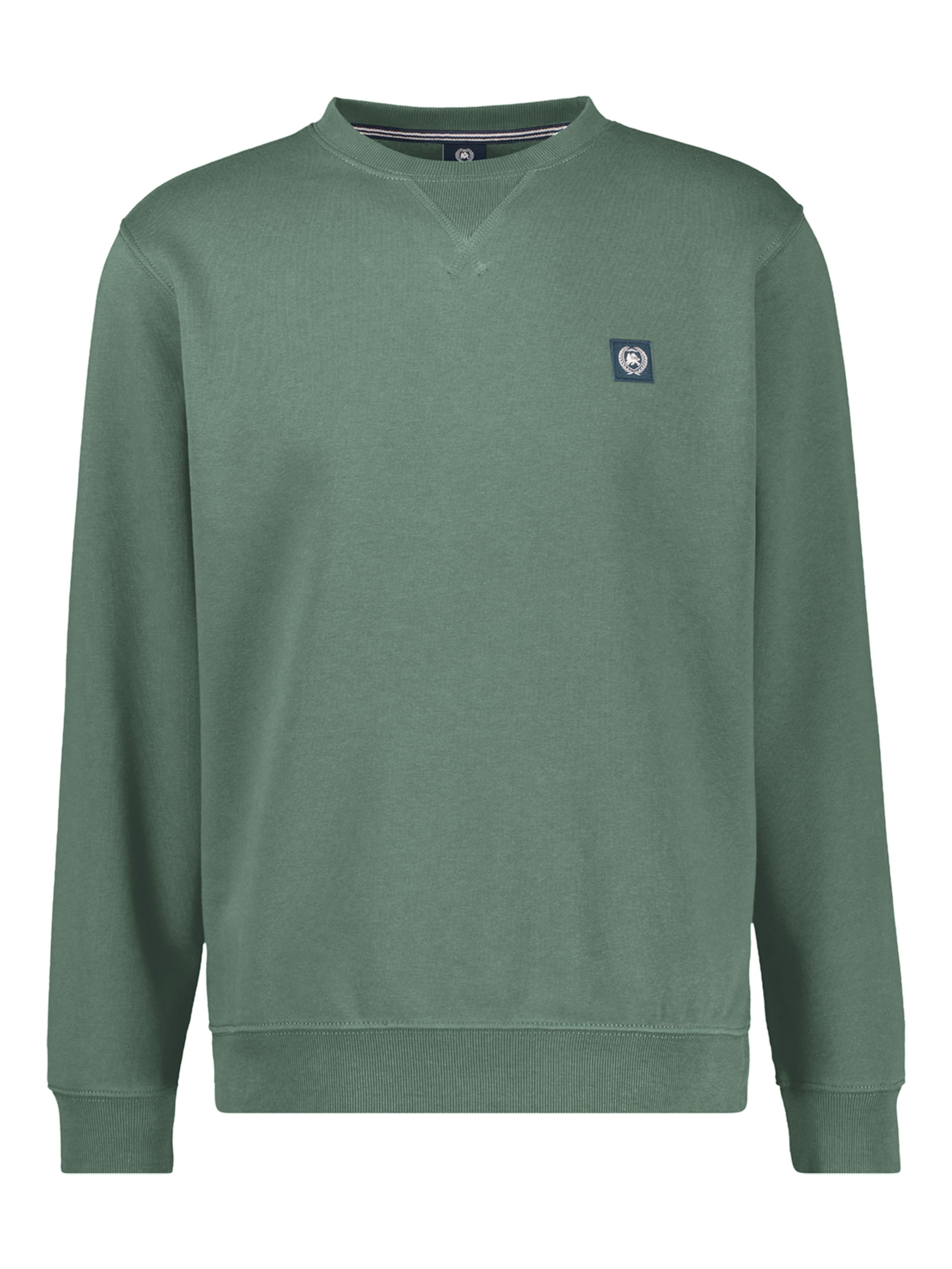 LERROS Sweatshirt in Groen: voorkant