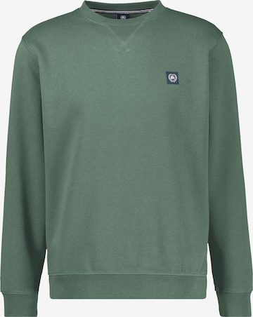 LERROS Sweatshirt in Grün: Vorderseite