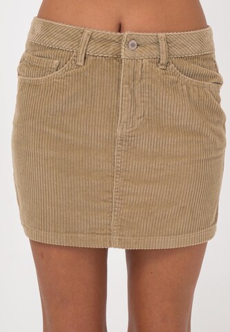 FRESHLIONS Minirock 'Felicity' in Braun