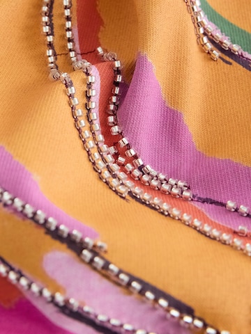 Next Тениска 'Beaded Banana' в розово