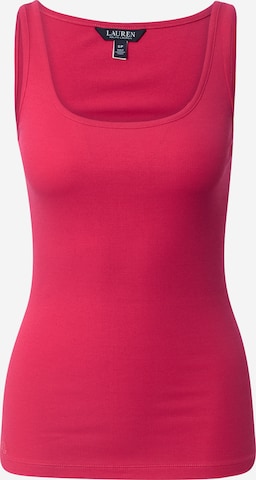 Top 'KELLY' di Lauren Ralph Lauren in rosa: frontale