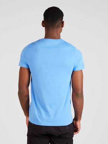 TOMMY HILFIGER Regular fit Majica | modra barva