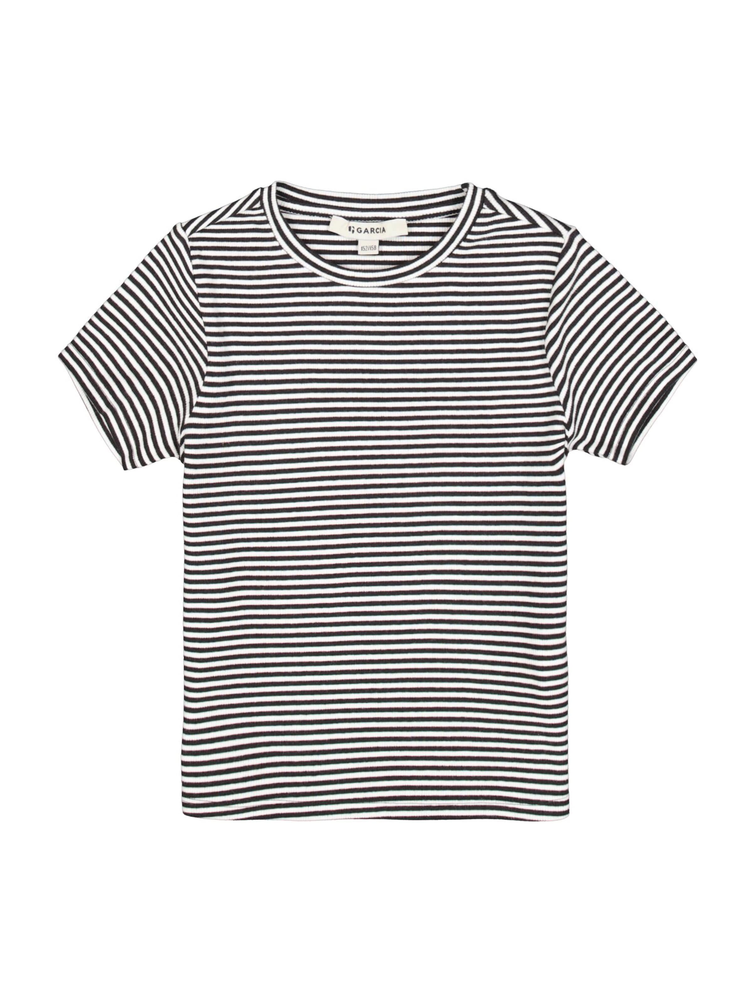 Maglietta di GARCIA in nero: frontale