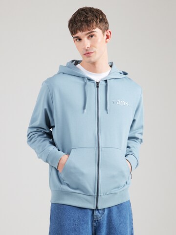 VANS Bluza rozpinana 'ESSENTIAL' w kolorze niebieski: przód