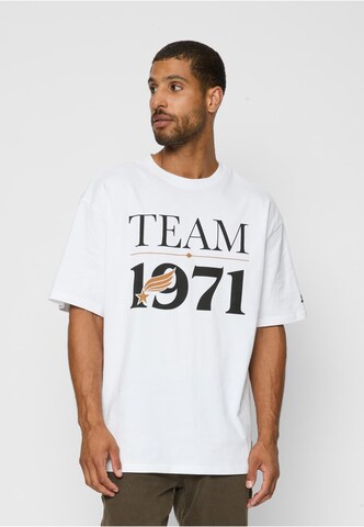 balts Starter Black Label T-Krekls 'Starter Team 1971': no priekšpuses