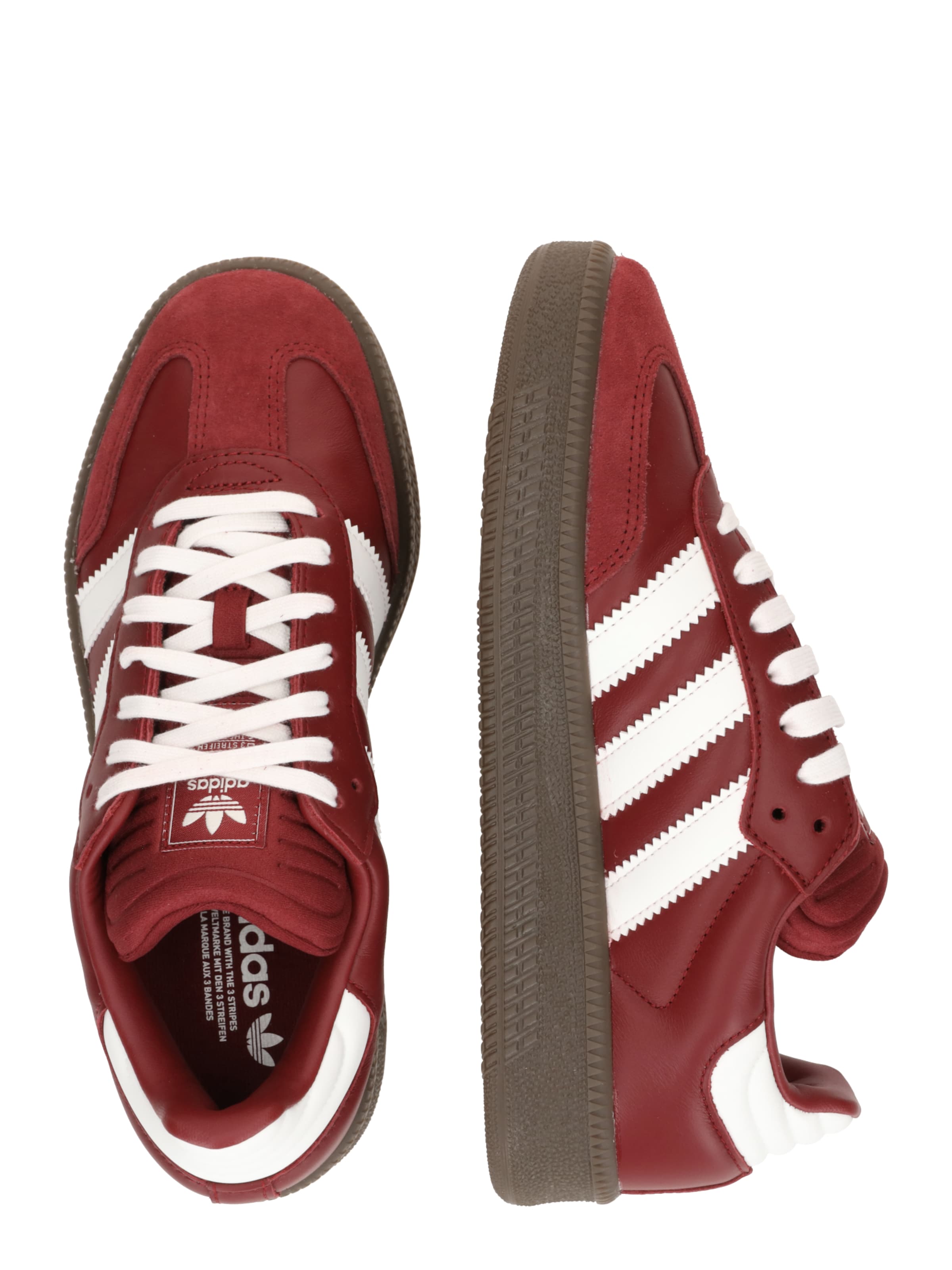 raudona ADIDAS ORIGINALS Sportbačiai be auliuko &#x27;SAMBA XLG&#x27;