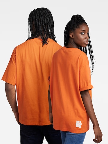 G-Star RAW Tričko – oranžová