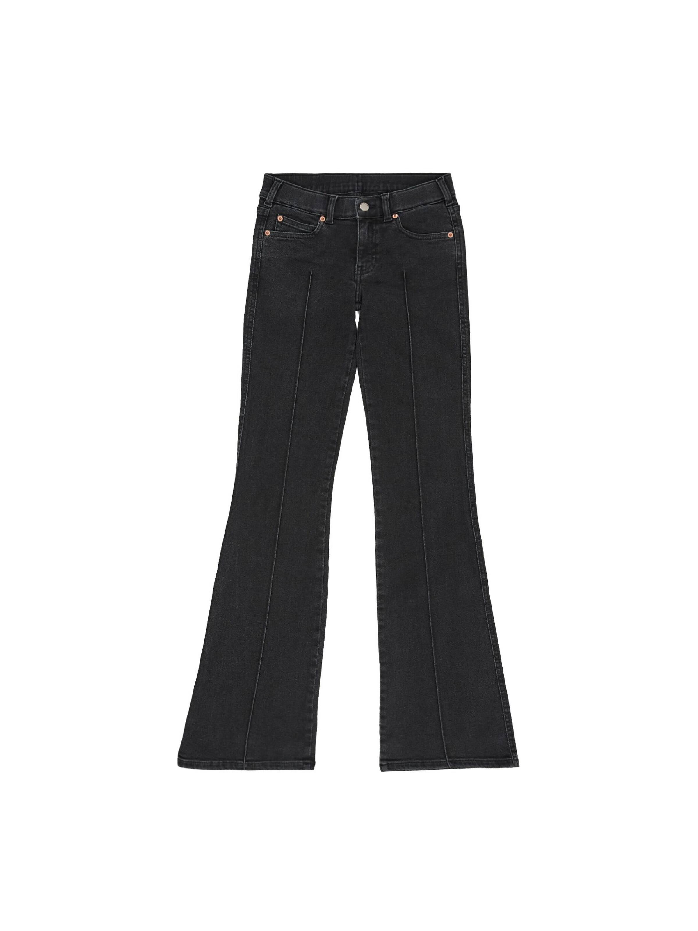 Dr. Denim Jeans 'Kily Low Bootcut' in Black: front