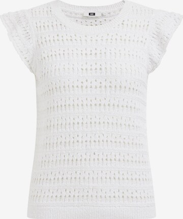 Pullover di WE Fashion in bianco: frontale