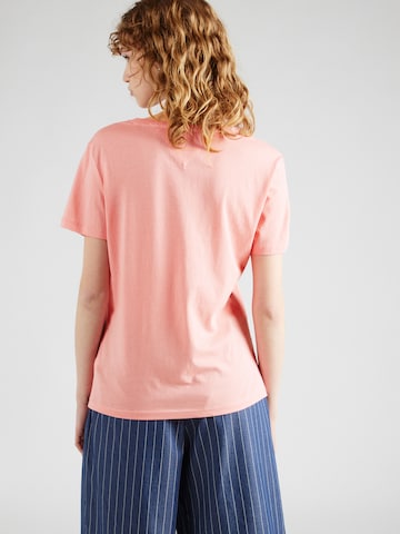 Tommy Jeans T-shirt i rosa