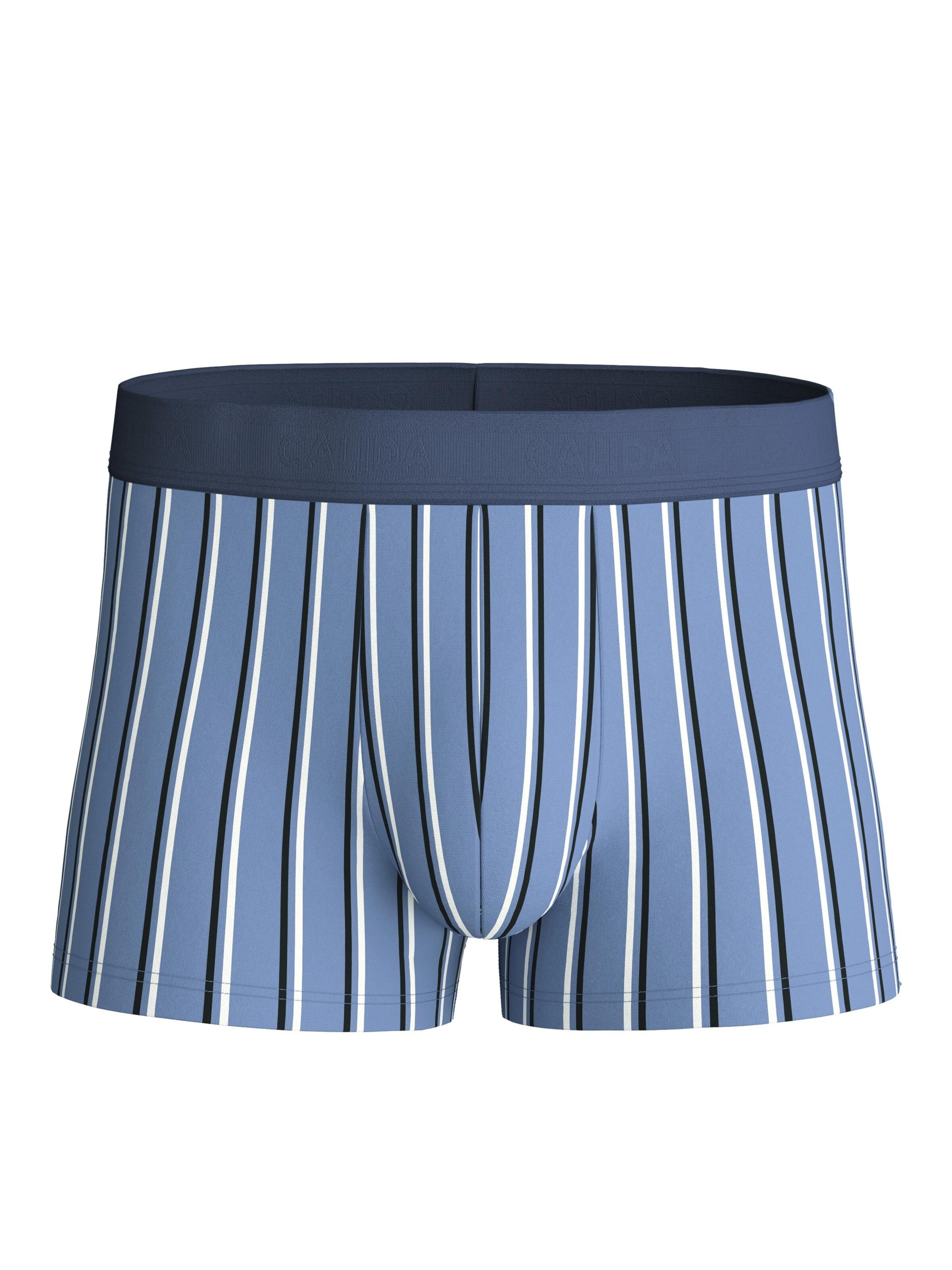 CALIDA Boxershorts 'Grafic Cotton' in L in de kleur Blauw gemêleerd, Productweergave
