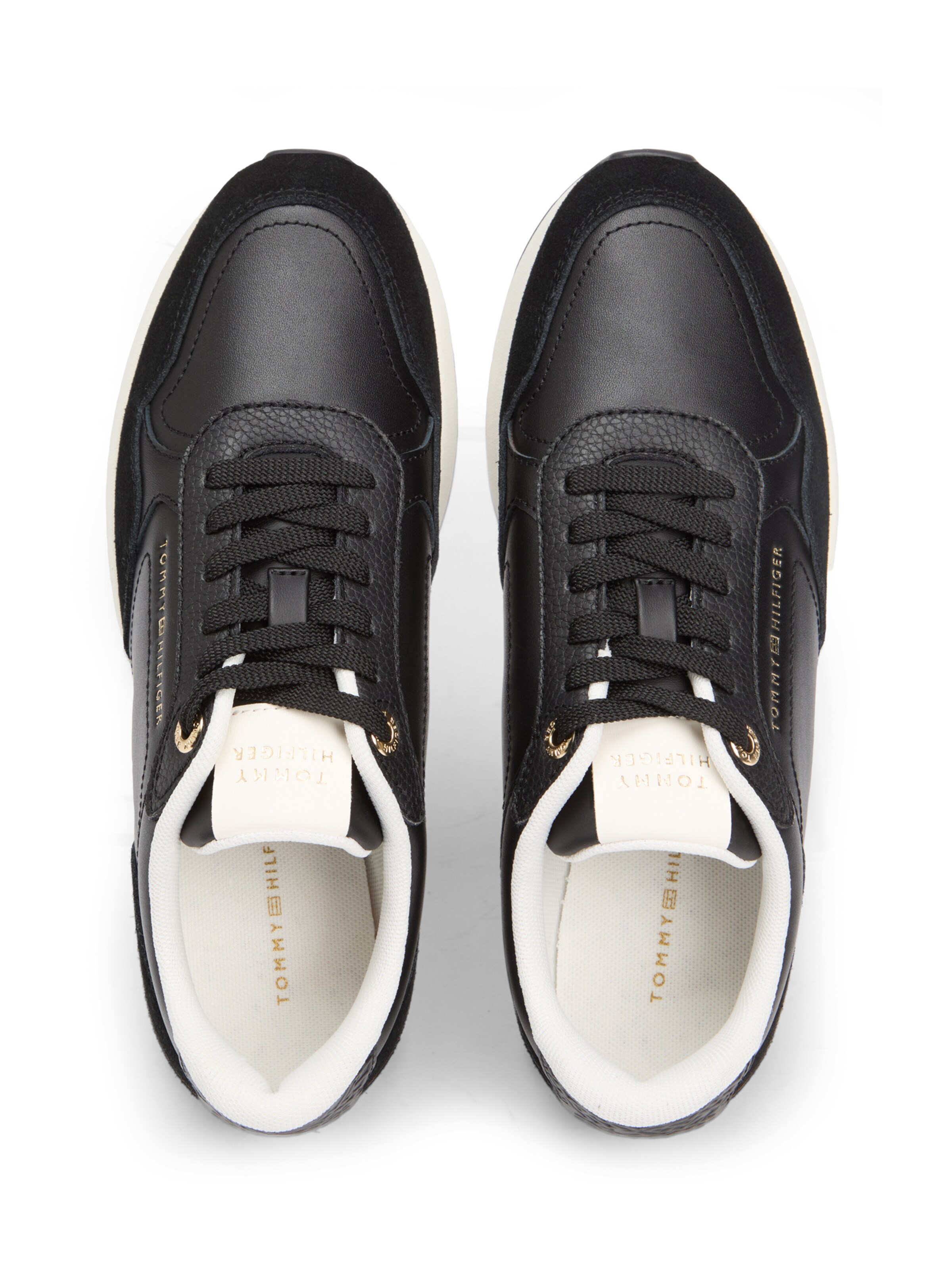 TOMMY HILFIGER Trampki niskie w kolorze czarny