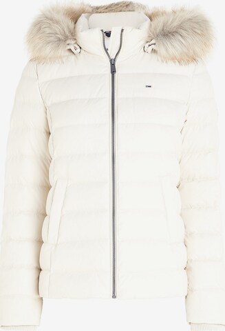 Tommy Jeans Jacke 'Essential' in Beige: predná strana