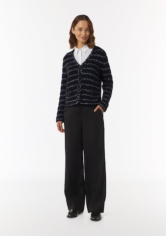 COMMA Strickjacke in Blau