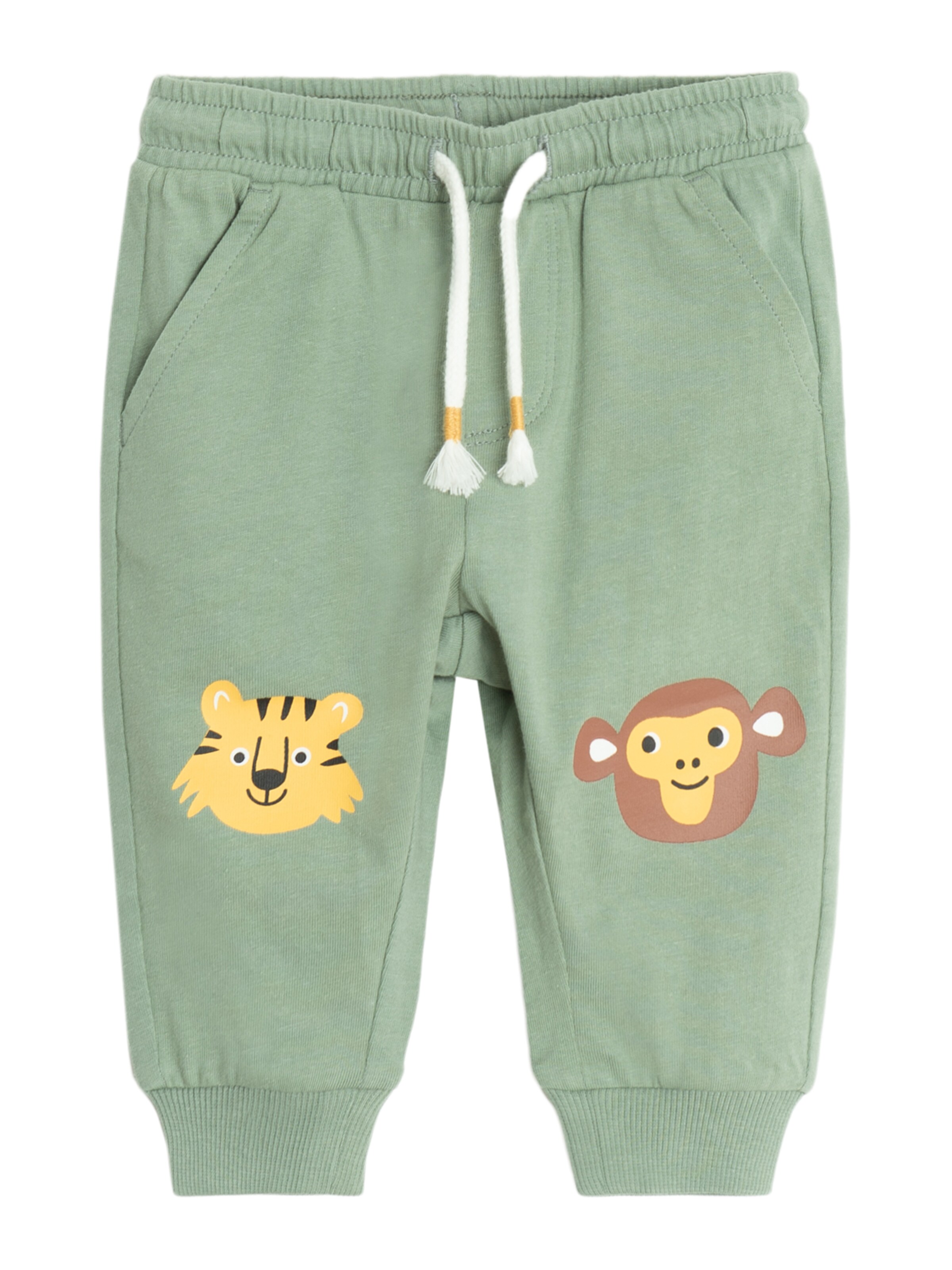 Cool Club Tapered Hose in Grün: Vorderseite