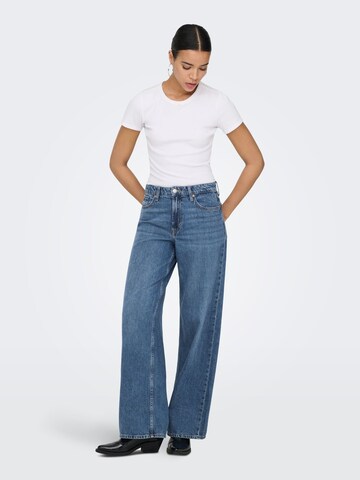 Wide Leg Jean 'ONLSilky' ONLY en bleu