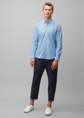 Marc O'Polo Comfort fit Overhemd in Blauw