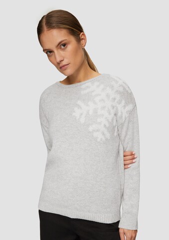 s.Oliver BLACK LABEL Sweater in Grey