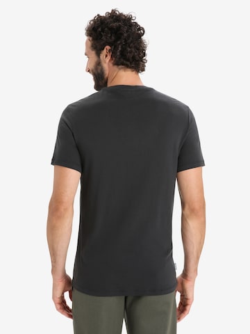 ICEBREAKER Toiminnallinen paita värissä musta