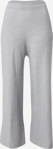 DRYKORN Wide leg Trousers in Grey: front