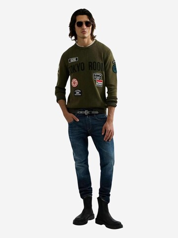 REPLAY Trui in Groen