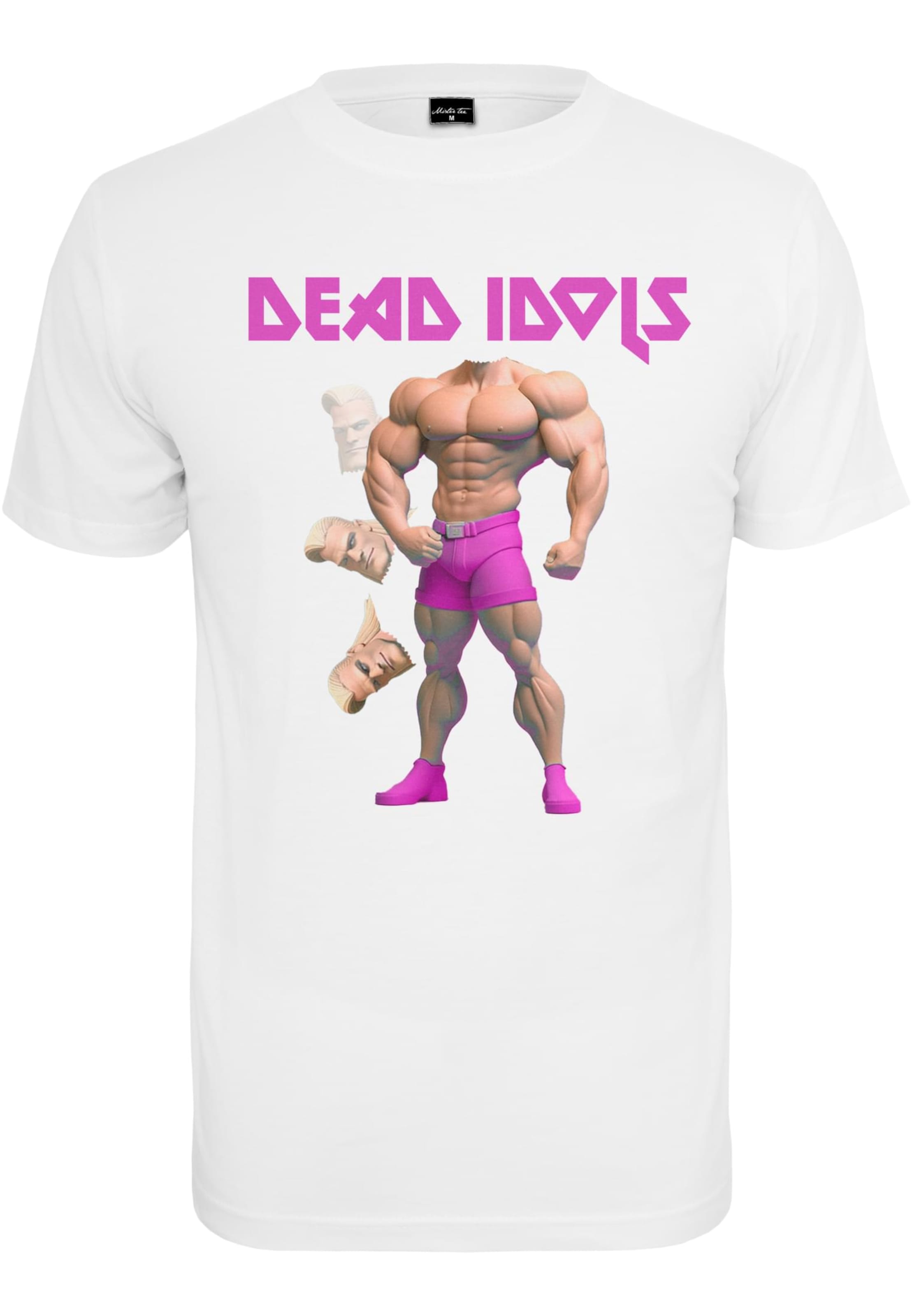 MT Men Shirt 'Dead Idols' in White: front