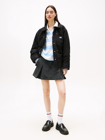 Tommy Jeans Prechodná bunda - Čierna