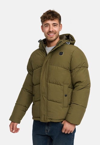 Veste d’hiver 'INLaurits' INDICODE JEANS en vert