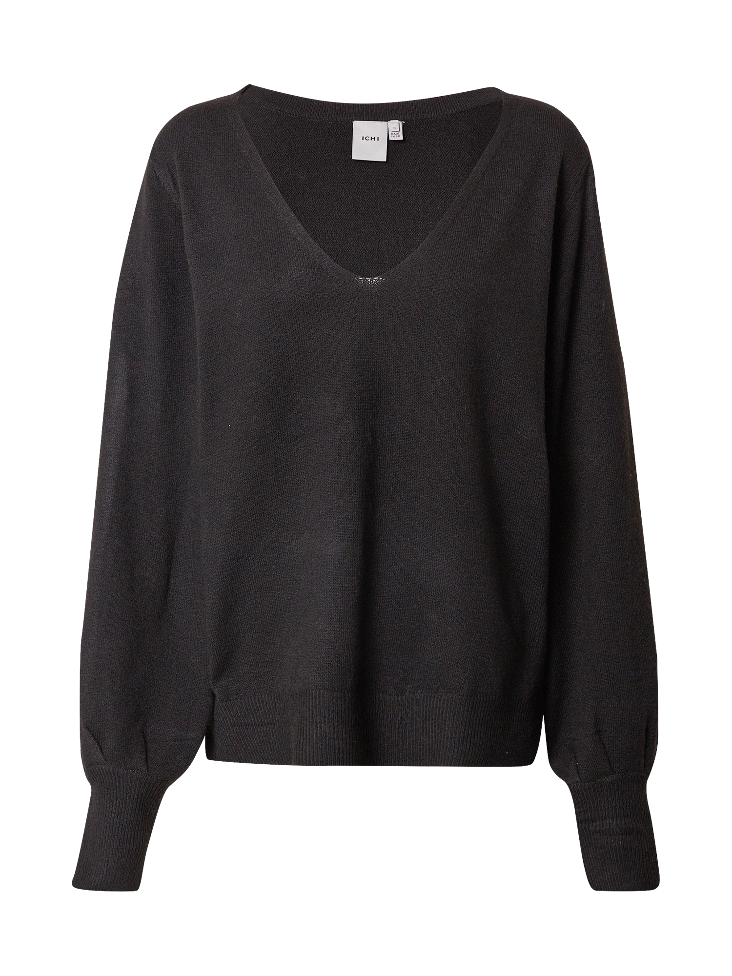 ICHI Sweter ALPA w kolorze Czarnym 