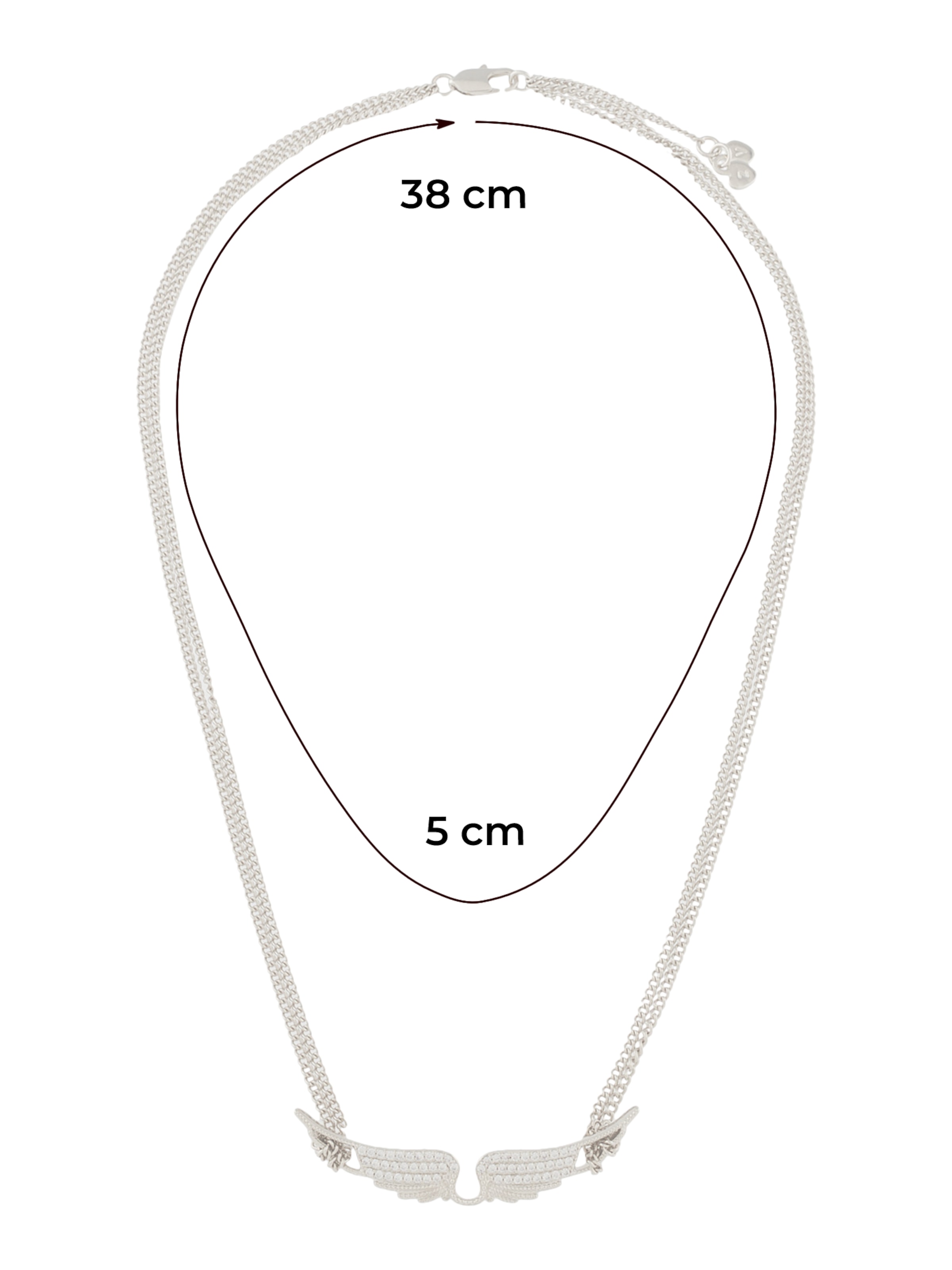 Chaîne Zadig & Voltaire en argent