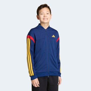 ADIDAS SPORTSWEAR Athletic Jacket in Blue: front