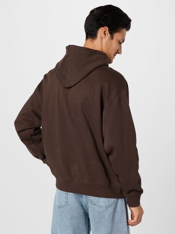 Sweat-shirt WEEKDAY en marron