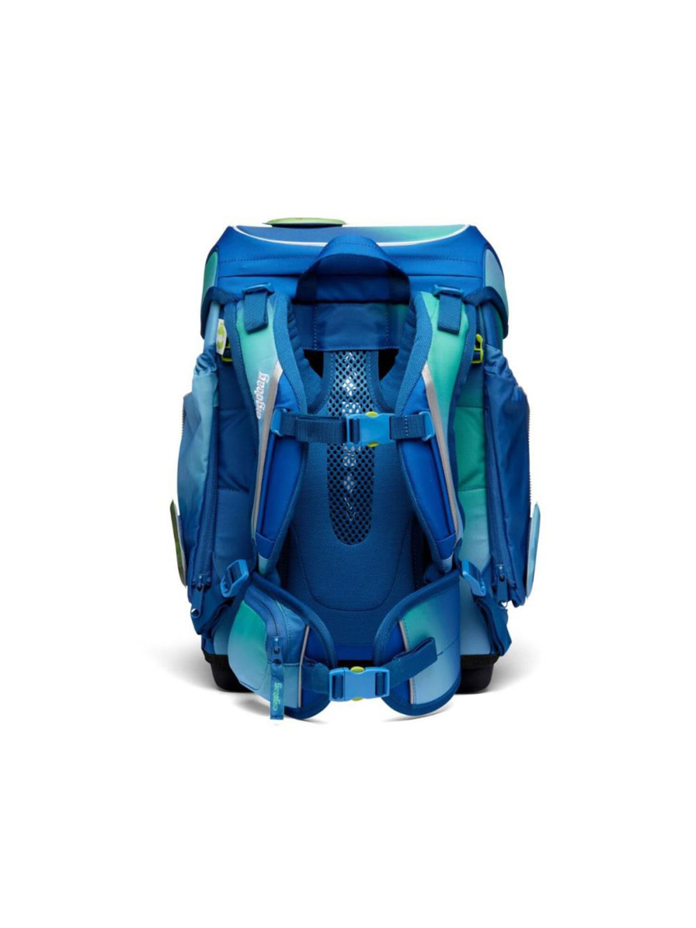 ergobag Rucksack 'DschungelfieBär'‌‌‌‌‌‌‌ in Blau