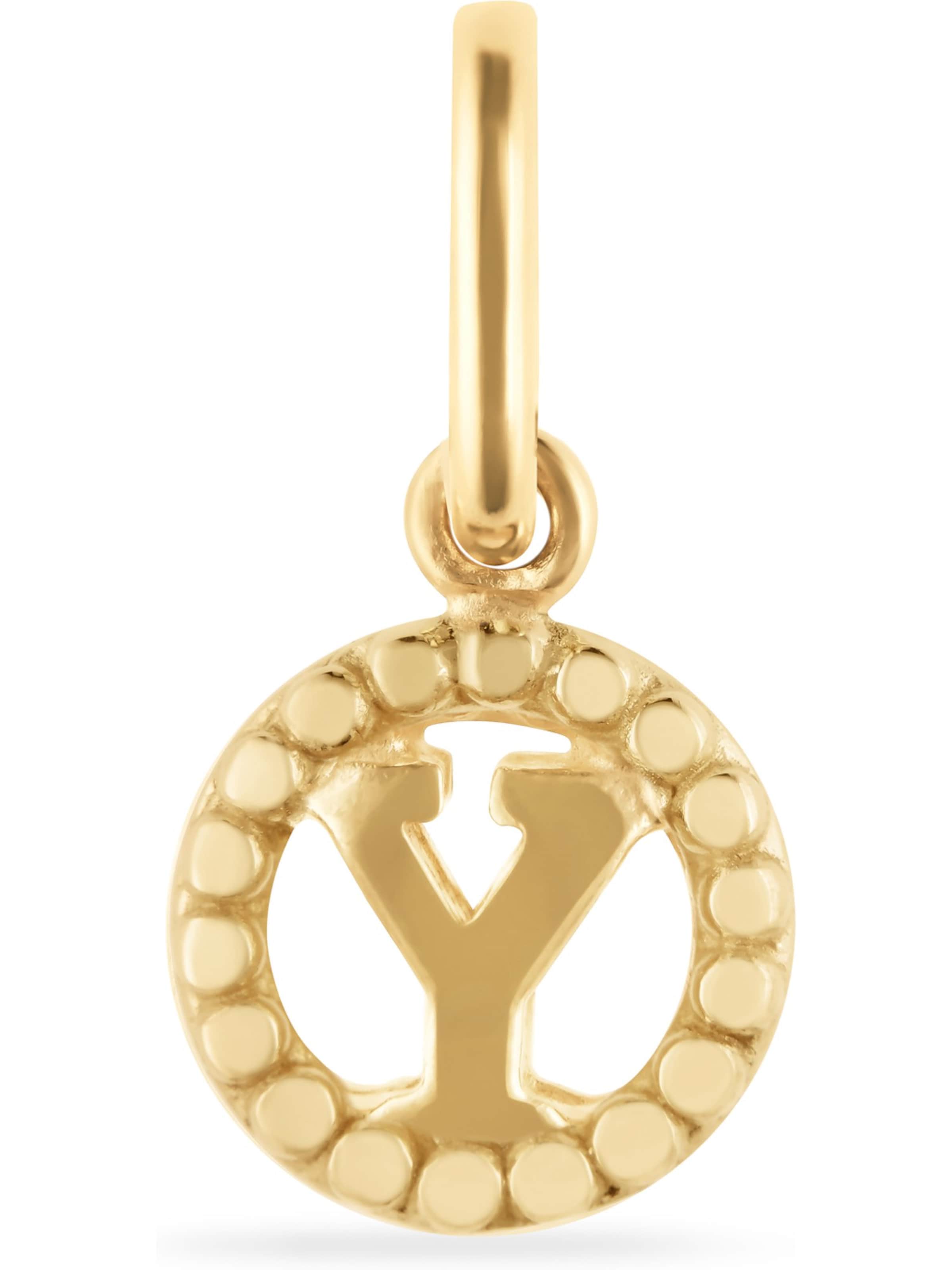 FAVS Anhänger in Gelb: Vorderseite