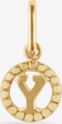 FAVS Anhänger in Gelb: Vorderseite