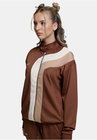 Veste de survêtement DEF en marron