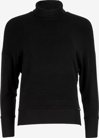 HELMIDGE Rollkragenpullover in Schwarz: predná strana