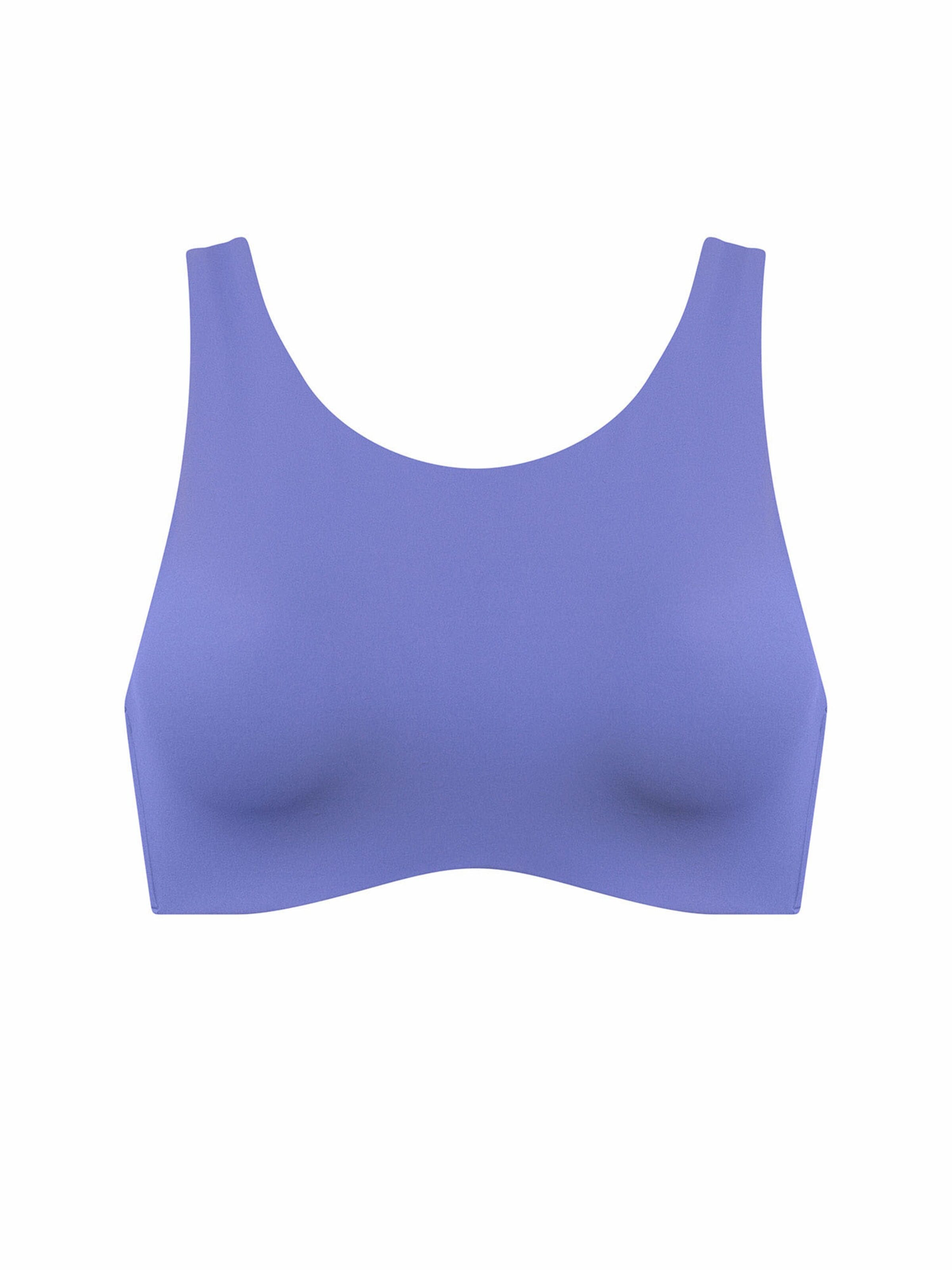 Lisca Bralette Bra 'Free Move' in Purple: front
