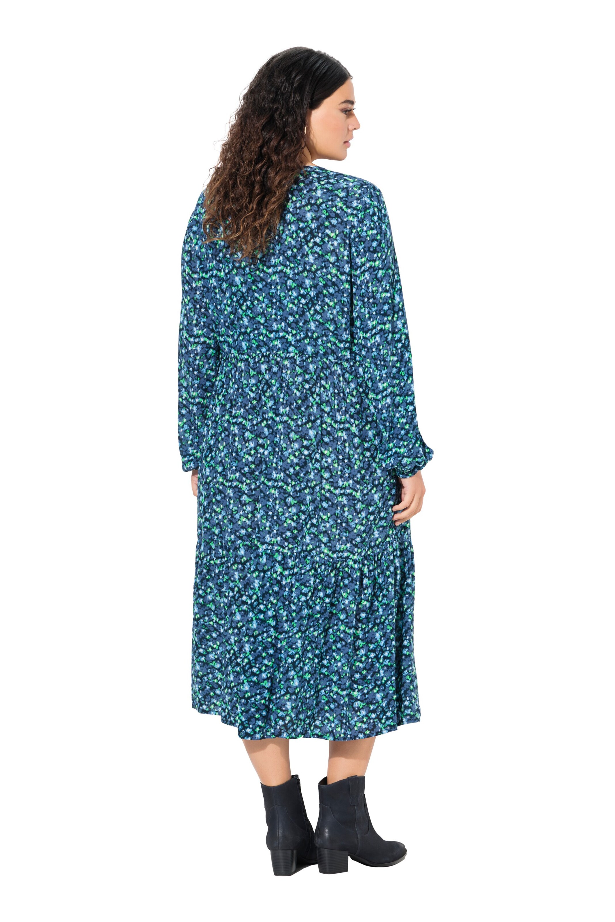 Ulla Popken Jurk in Blauw