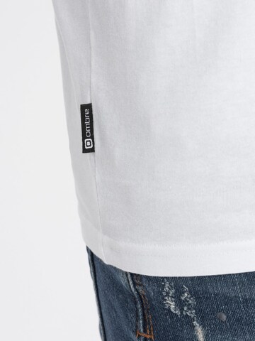T-Shirt 'S1737' Ombre en blanc