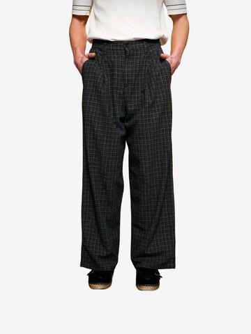 Loosefit Pantalon Giesto en noir